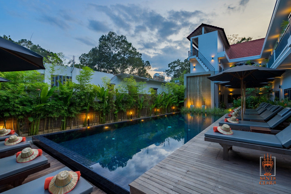 Santa Clara Boutique Hotel Siem Reap Bagian luar foto